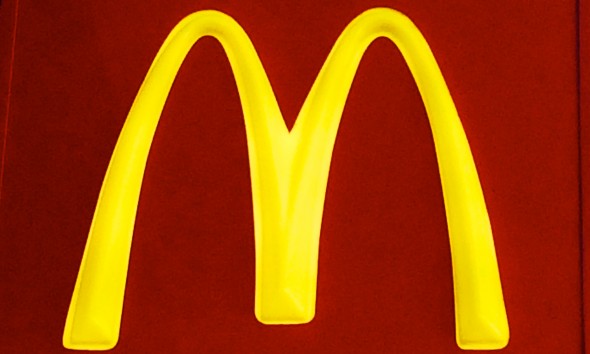 McDonald's logo, fast food